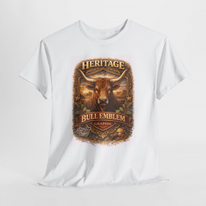 Heritage Bull Emblem Graphic