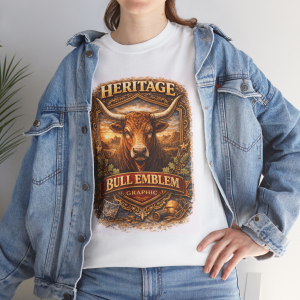 Heritage Bull Emblem Graphic